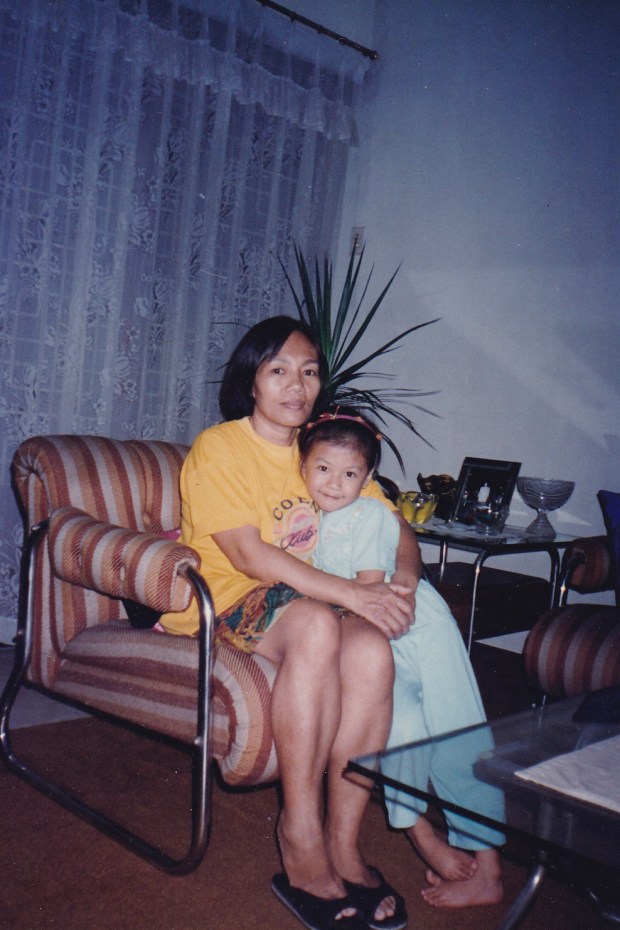 Nanay and I in the 90s.
