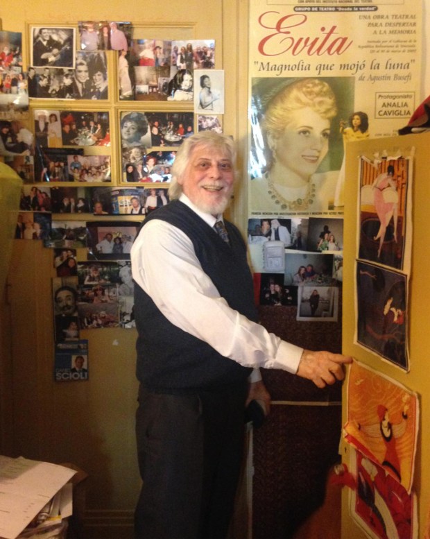 Agustin Busefi in his room. (Photo by Tara Isabella Burton)