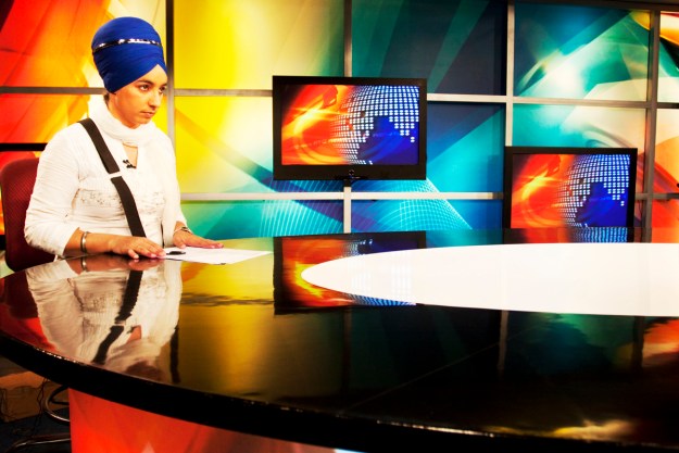 1. "I have had a love affair with the turban since childhood. My greatest opportunity came when I got a chance to work at a media platform. The TV channel was initially skeptical about a turbaned woman anchoring a show. However, I was lucky when one day the regular anchor was late and I got the opportunity to host. The overwhelming response to the show made them rethink, and I was allocated a weekly show on television." / 2. "The only reason for me to become an actor is because I believe there is a need for the world to see what an actual Sikh looks like, since the Indian film and television industry has misrepresented and abused the Sikh identity."