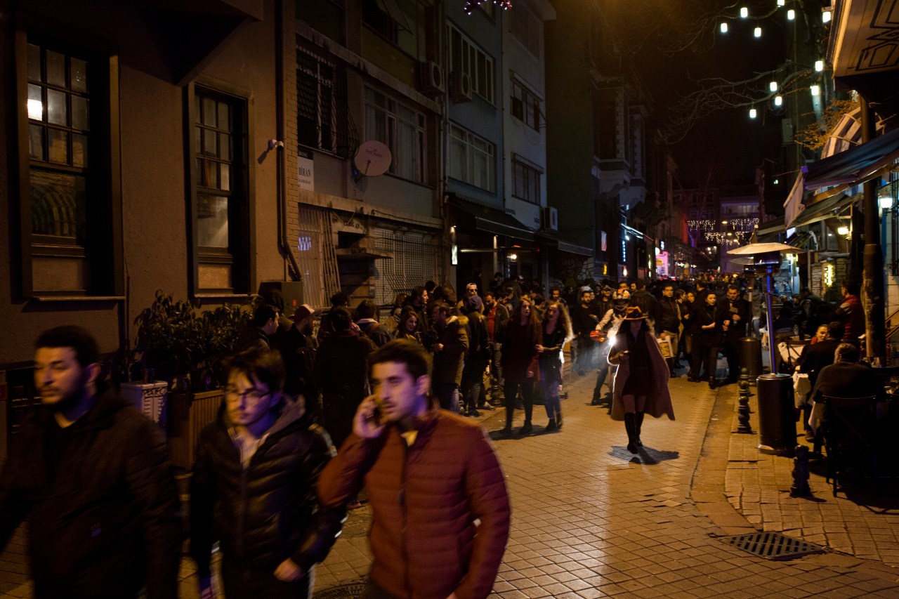 Kadife Street in Kadikoy.