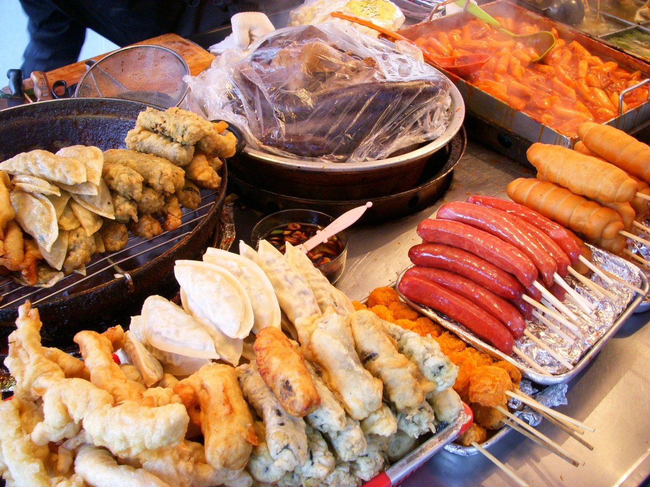 Street food in Seoul. (Photo by LWYang)