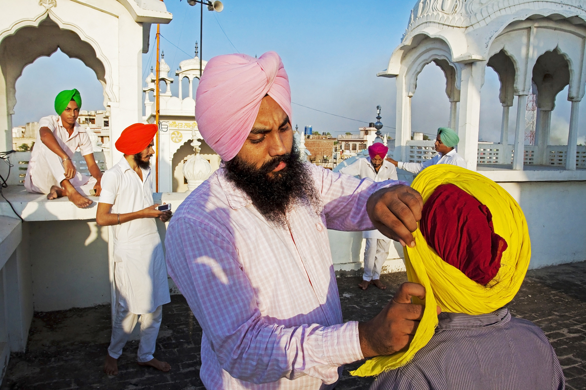 "The incident of a college friend’s cutting of his hair and beard just because he could not tie a turban changed my life once and for all. Since then, we have held training camps in more than 500 rural villages of Punjab and distributed countless videos for self learning of turban tying."