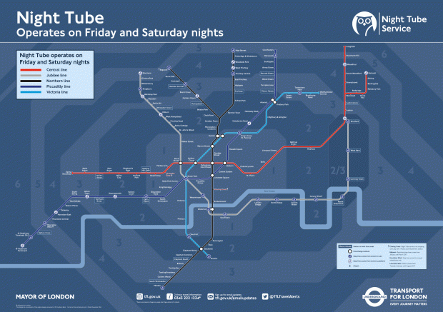 (Map courtesy of Transport For London)