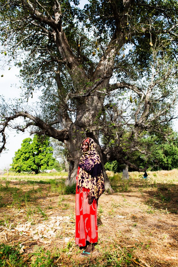 1. Aminata Konte, from Kereouane Village, was married at age 17. Konte's role with the Grandmother Project is to protect the young girls of her village. She sensitizes them to the dangers of early marriage and urges them to speak out if they don’t feel comfortable with their parents pressuring them to get married. / 2. Dusso Mbaalo, from Sare Niary Village, was married at age 17. Dusso’s role with the Grandmother Project is as a storyteller, using stories and riddles to educate young women on the dangers of early marriage, teen pregnancy, and female genital mutilation.