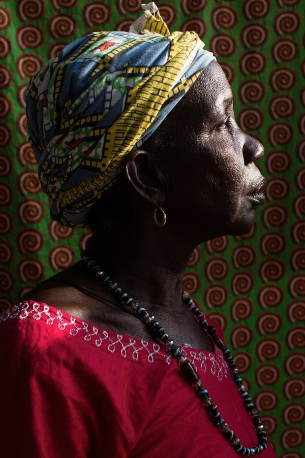 Yabou Diallo, from Kandia Village, was married at 18. Diallo is a mediator within her community. She didn’t play a leadership role until the Grandmother Project empowered her to do so, and now she feels like she has earned respect that she did not have before.