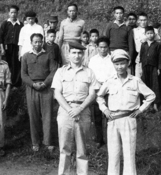 The Laotian Armed Forces training Center at Khang Khai, Laos, March 1960. (Photo by Jack Mathews, from Kenneth Conboy's book "War in Laos 1954-1975")