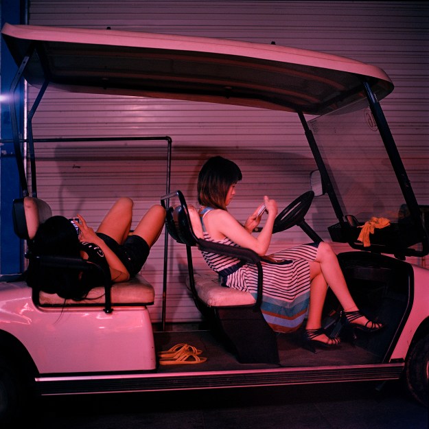 With no work opportunities in sight, these young massage parlor workers from Chongqing have plans to return to China.