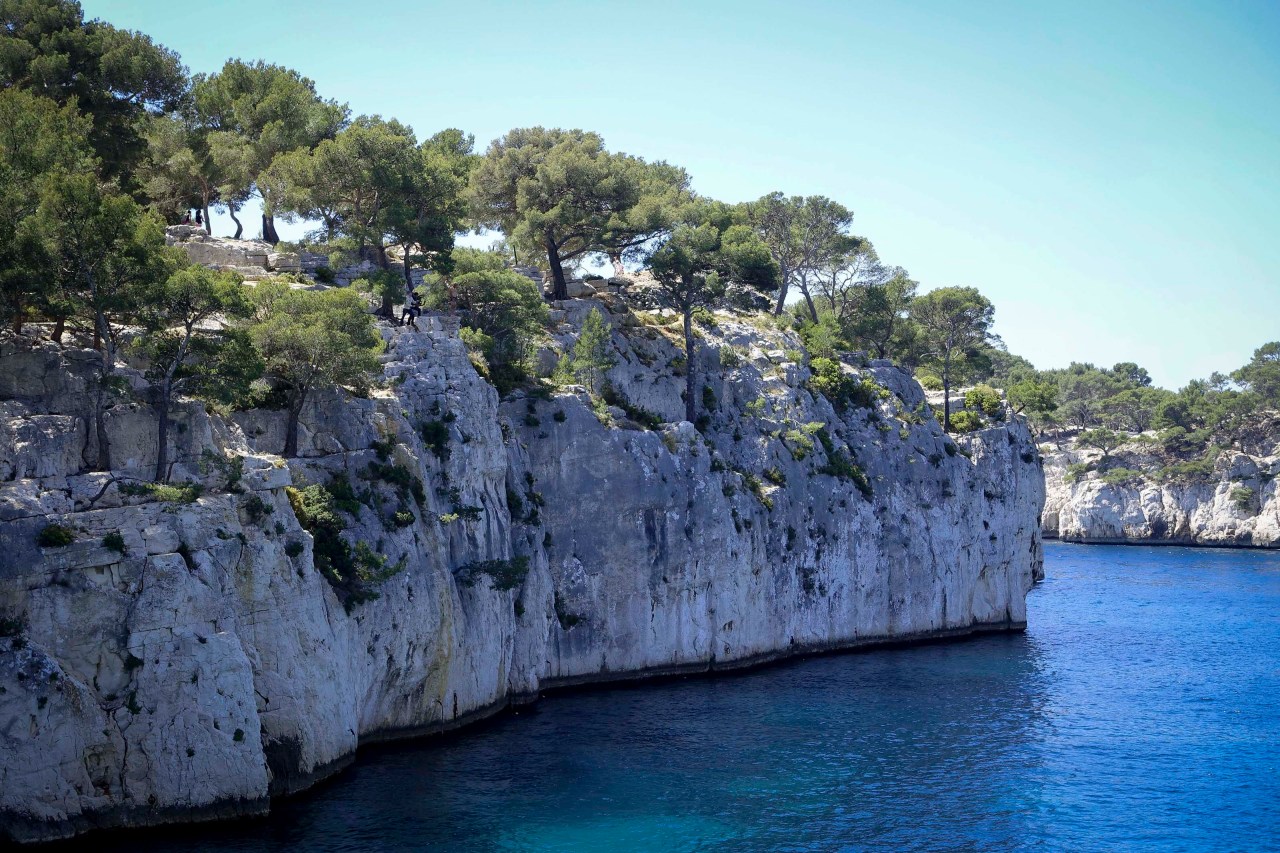 A calanque in the south of France.