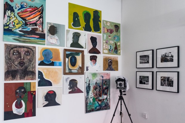 Photographs and paintings by Osaretin Ugiagbe.