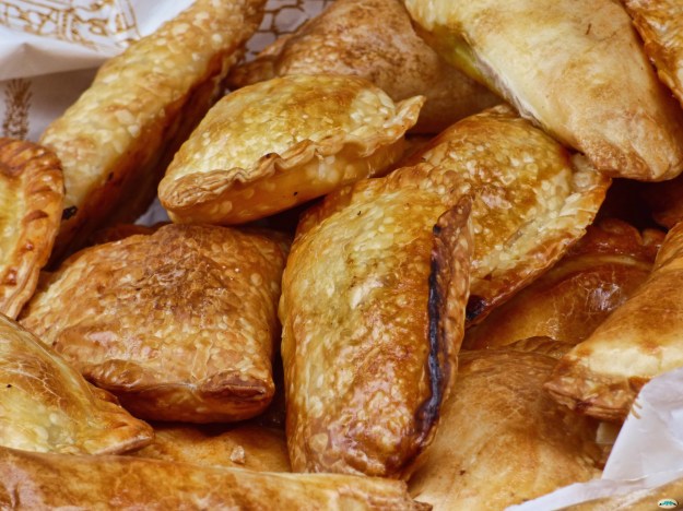 1. Empanadillas. (photo courtesy of Juantiagues via flickr.com
) / 2. Sorullitos de maíz. (photo courtesy of Eden Hensley Silverstein via flickr.com)