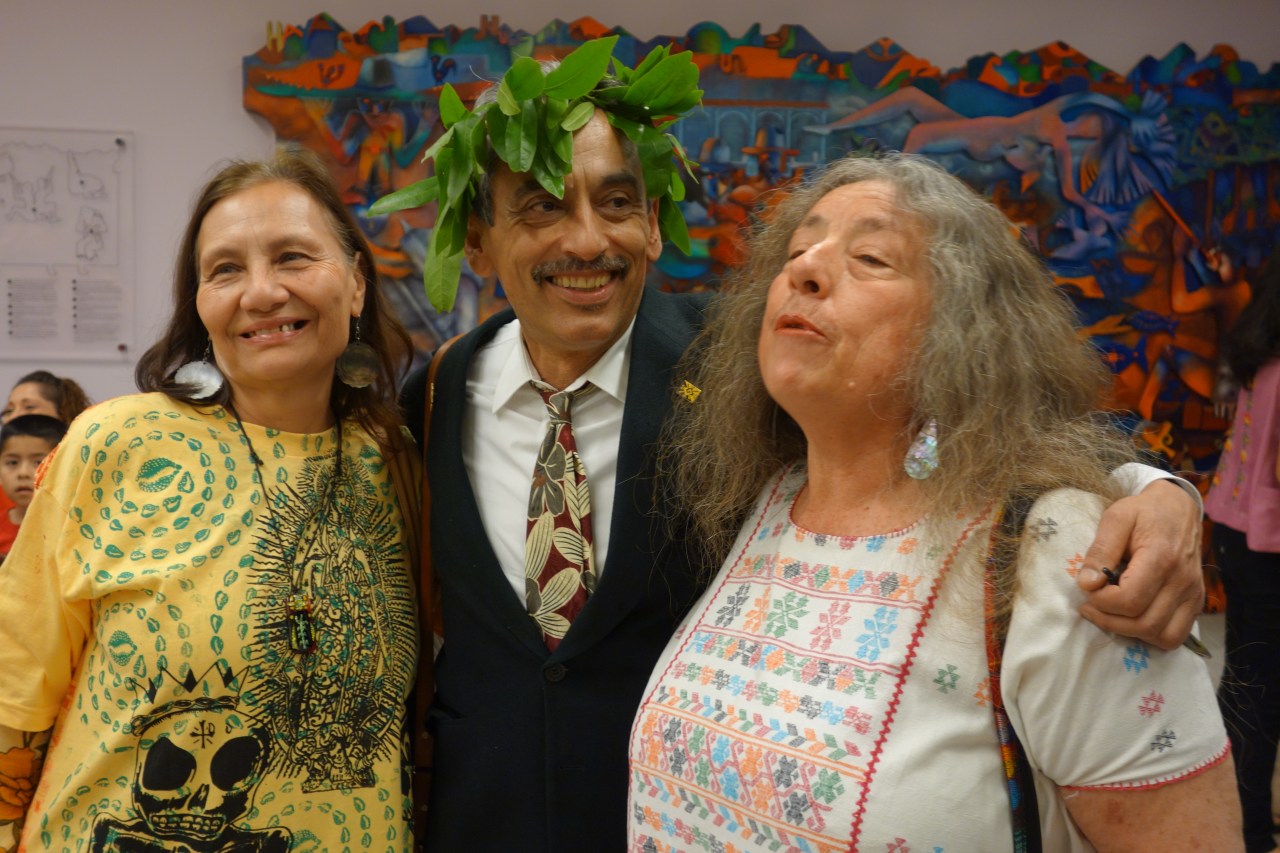 Alejandro Murguía San Francisco poet laureate inaugural address. (Photo by Steve Rhodes via Flickr)