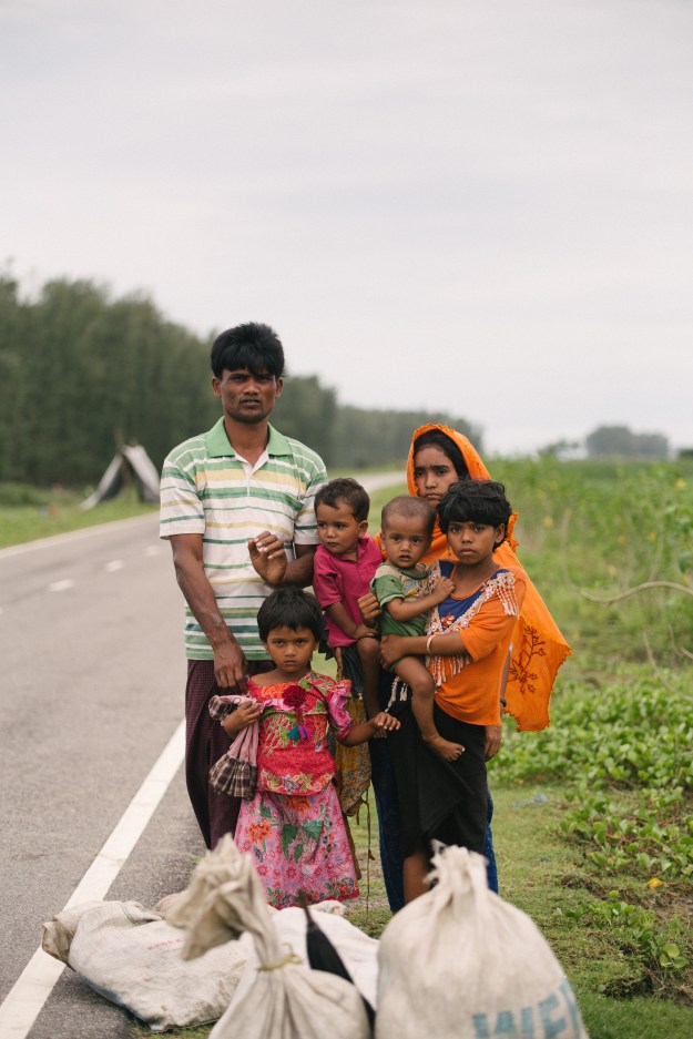 “The Burmese military burnt my house down and then told me that Burma is not my country. They told me to get out of their land, but I don’t know anywhere else that is home. Now me and my family don’t know where else we can go.”