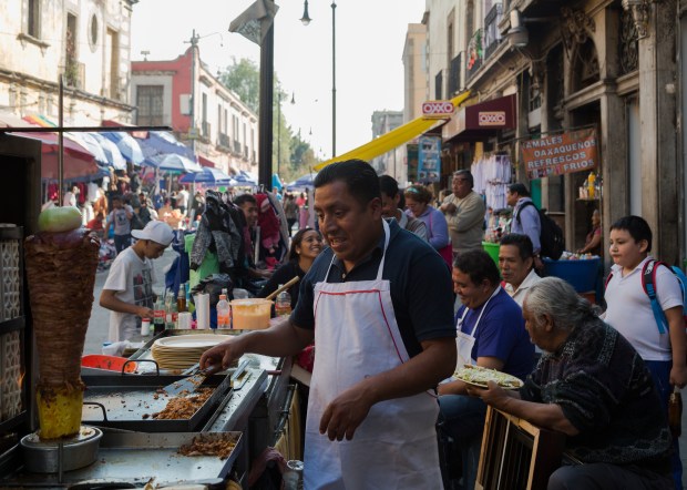 Street meat in Centro