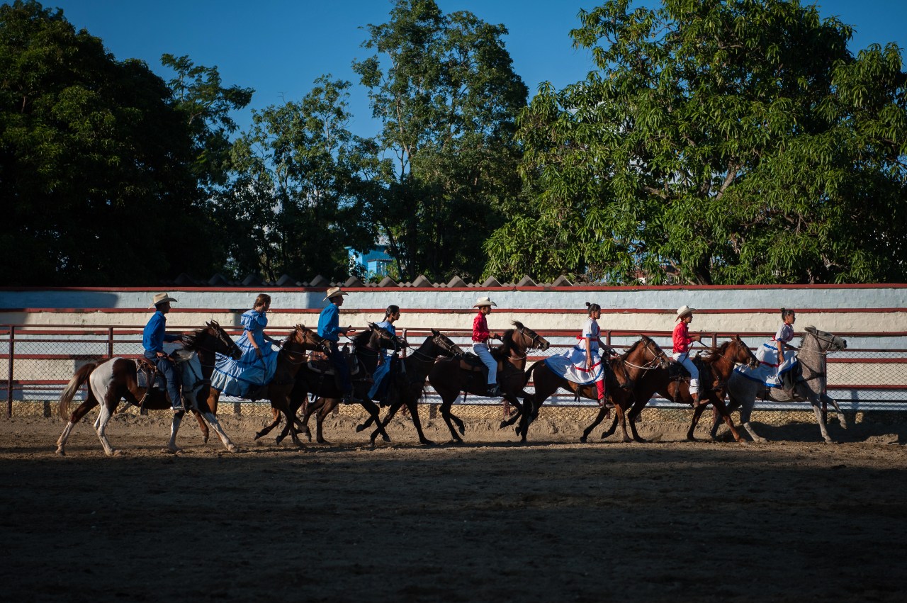 Scenes from a rodeo in Sancti Spíritus, a city in the center of the island.