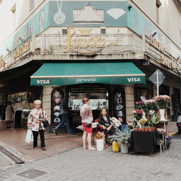 Storefronts in the Calle Sarandi and Ciudad Vieja neighborhoods of the city.