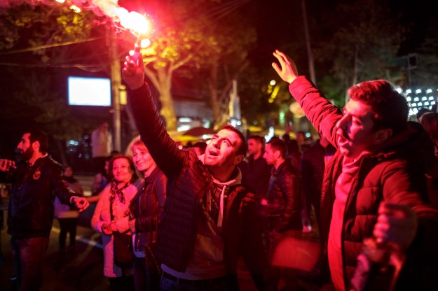 The protest movement was driven by young Armenians.