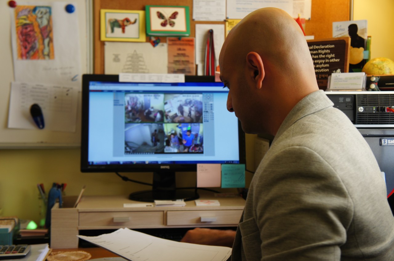 Justin Gaurav Murgai, a refugee advocate at Christian Action.