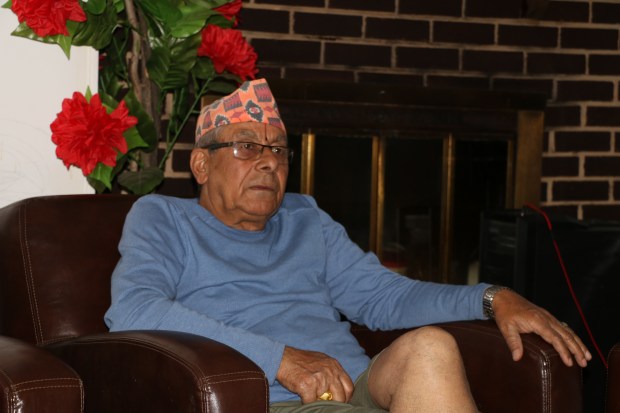 Padma, the author's father, now lives in North Carolina.