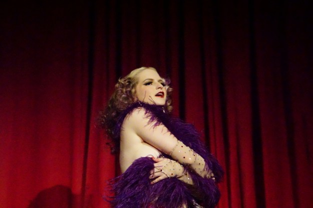 Burlesque performer Lolita Va Voom. Photos by Dan Livingston.