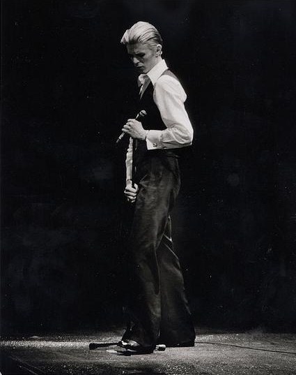 David Bowie's Thin White Duke era. Photo courtesy of Wikimedia Commons.