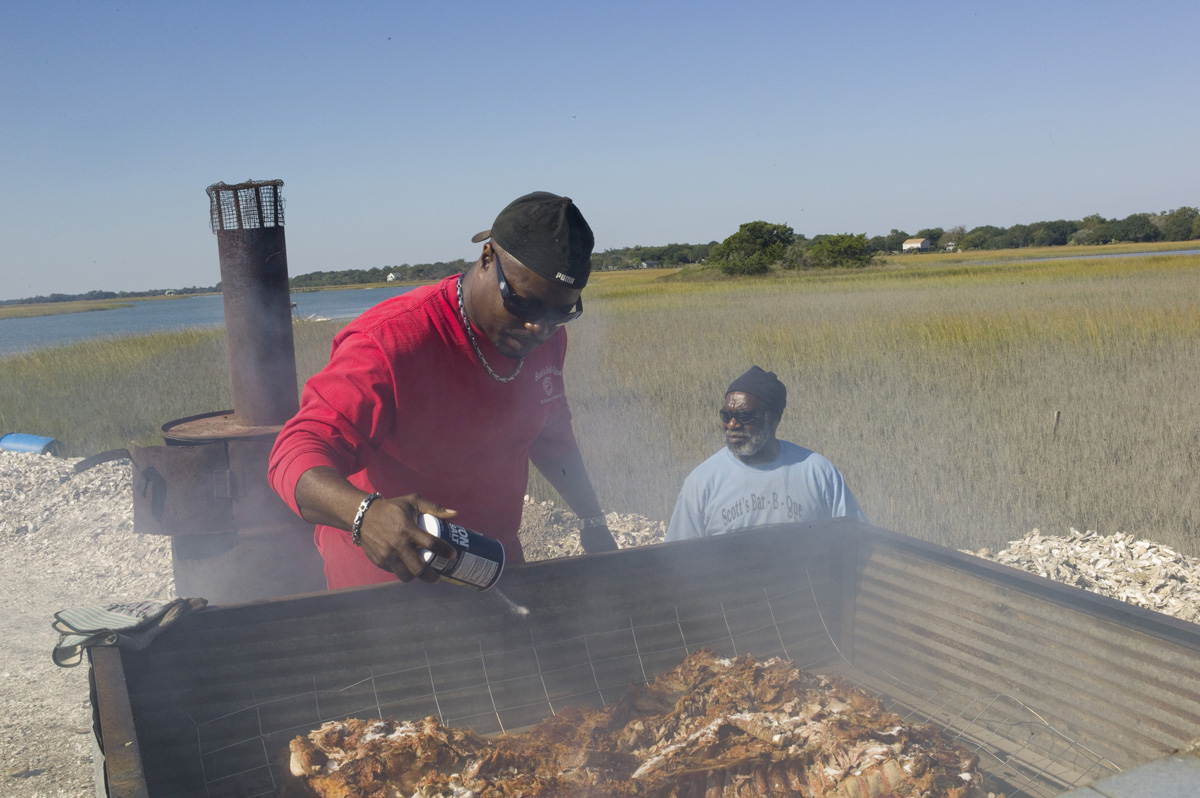 Rodney Scott BBQ, the star South Carolinian addition to Saturday’s public event.