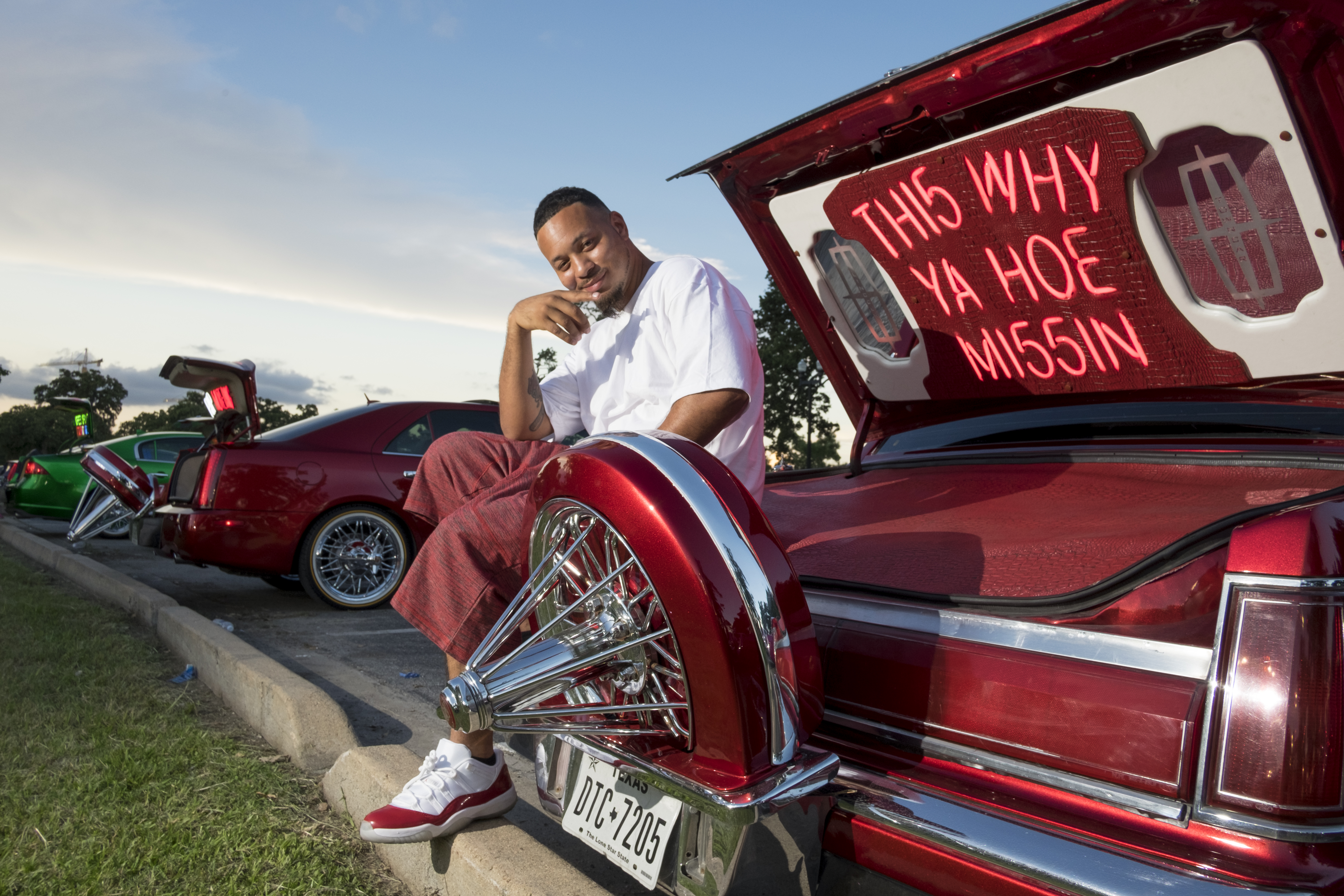 Houston's tricked-out, bright and shiny boatlike cars are mesmerizing