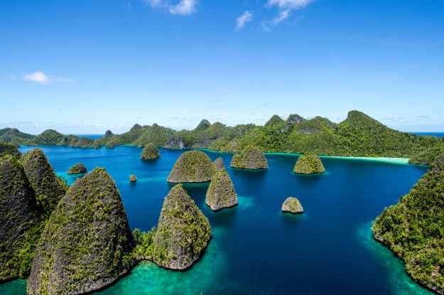 1. The coral triangle is a vast tract of ocean, some 6 million square kilometers, that encompasses Indonesia, Malaysia, Timor-Leste, Papua New Guinea, Philippines, and the Solomon Islands. 2. Preparing to go hand fishing.