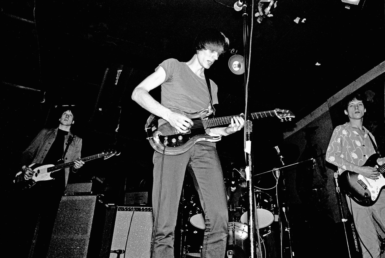Tom Verlaine and Television playing at CBGB on January 1st, 1970. Photo: Richard E. Aaron/Redferns