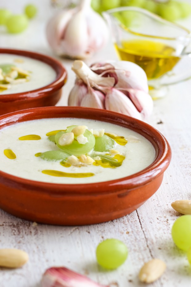 Cold ajoblanco soup. Photo by siims via Getty Images.
