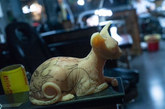 Shanghai Tattoo is one of the oldest working tattoo studios in the city.